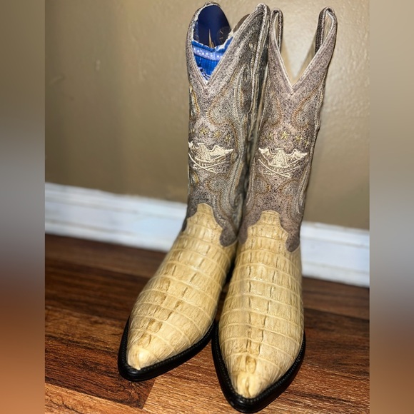 Authentic Caiman tail boots - Picture 3 of 7